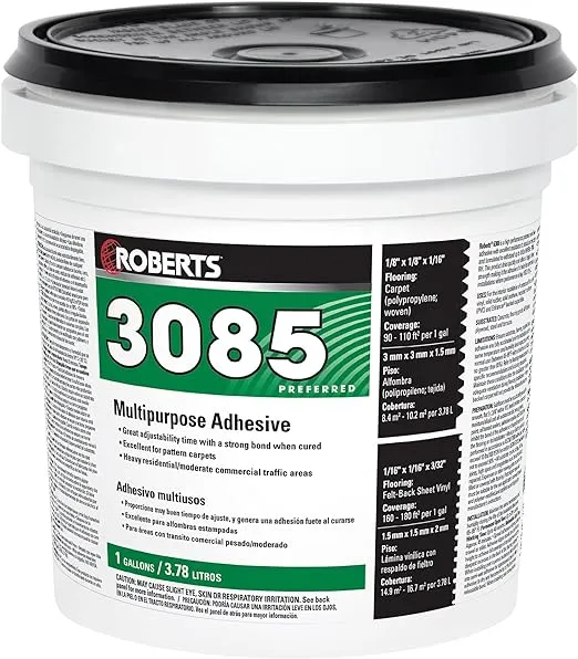 Roberts 3085-1 Construction Adhesive, 1 gal, Pail