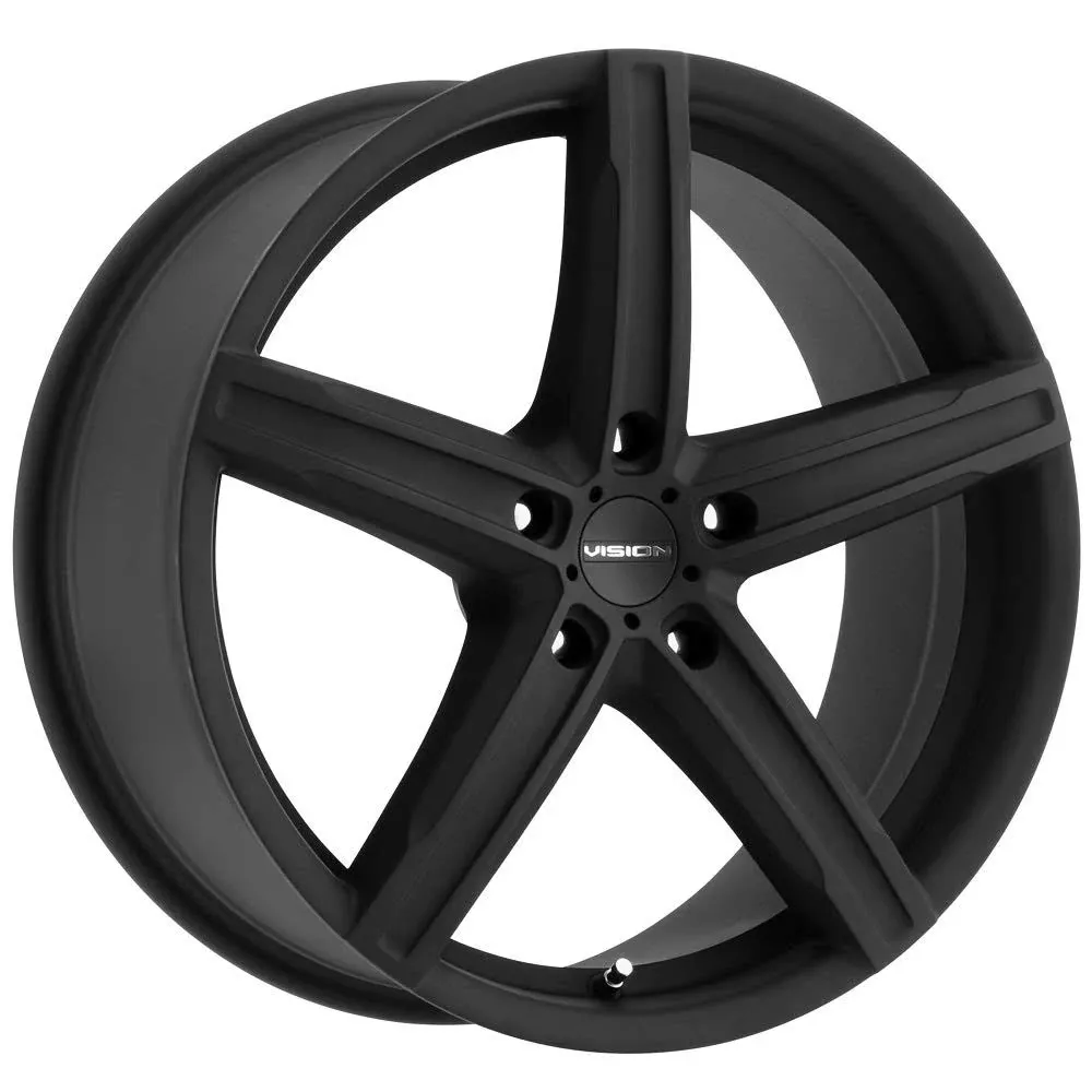 Vision 469 Boost 15x6.5 4x4.5" +38mm Satin Black Wheel Rim 15" Inch