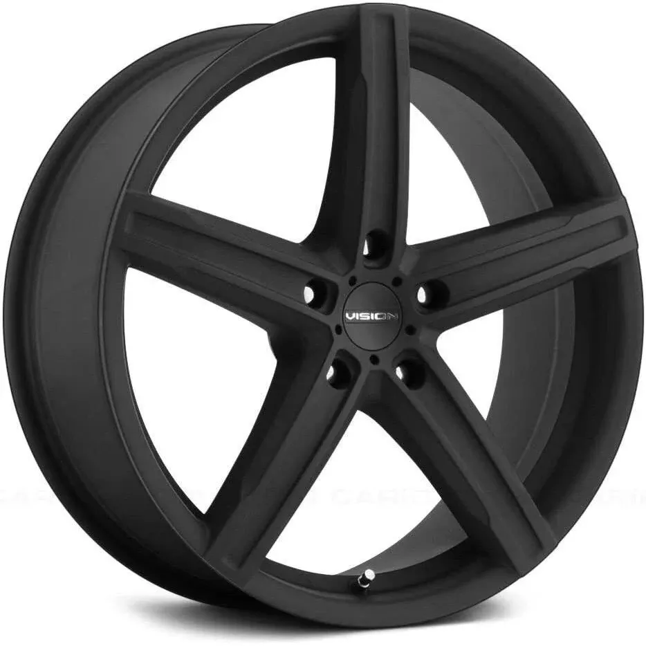 Vision 469 Boost 17x7 5x115 +38mm Satin Black Wheel Rim 17" Inch