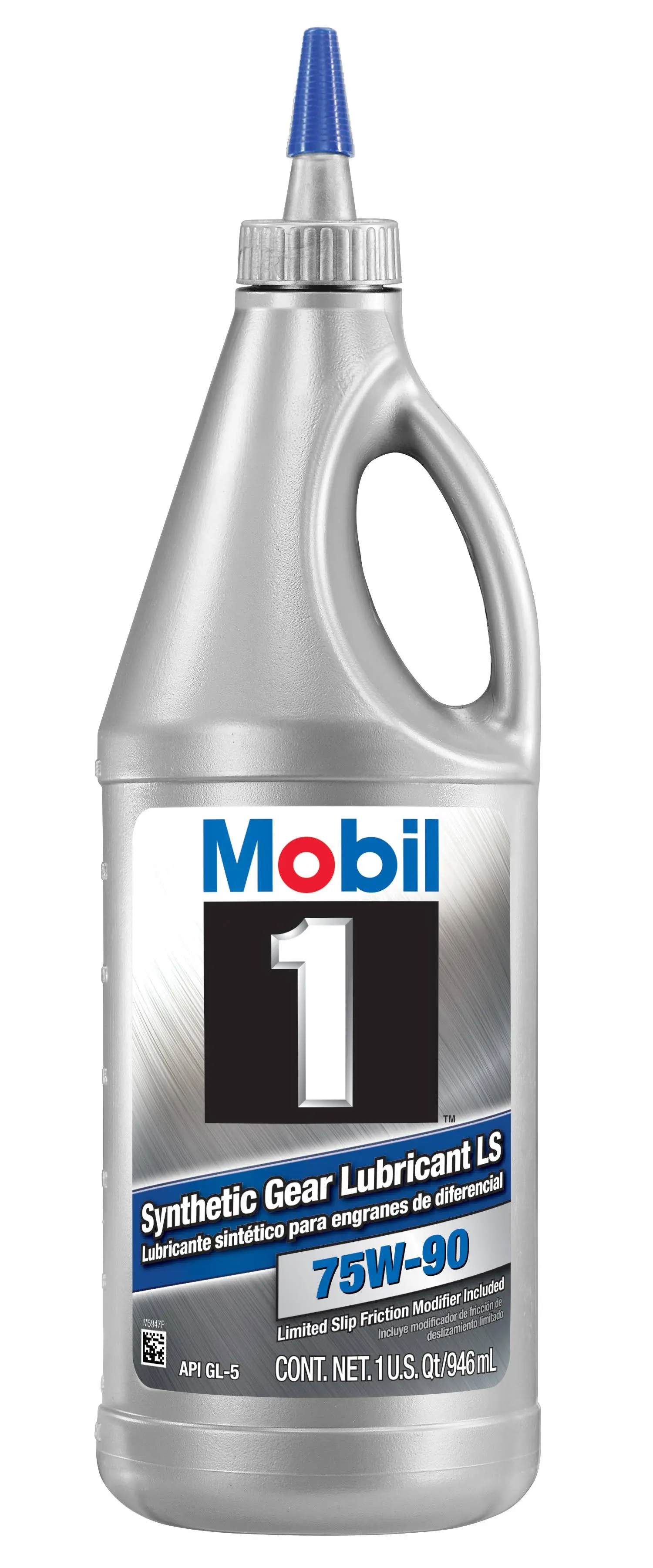 Mobil 1 104361 75W-90 Synthetic Gear Lube - 1 Quart (Pack of 12)