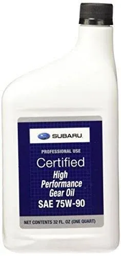 Genuine Subaru High Performance Gear Oil 75W 90 SOA427V1700