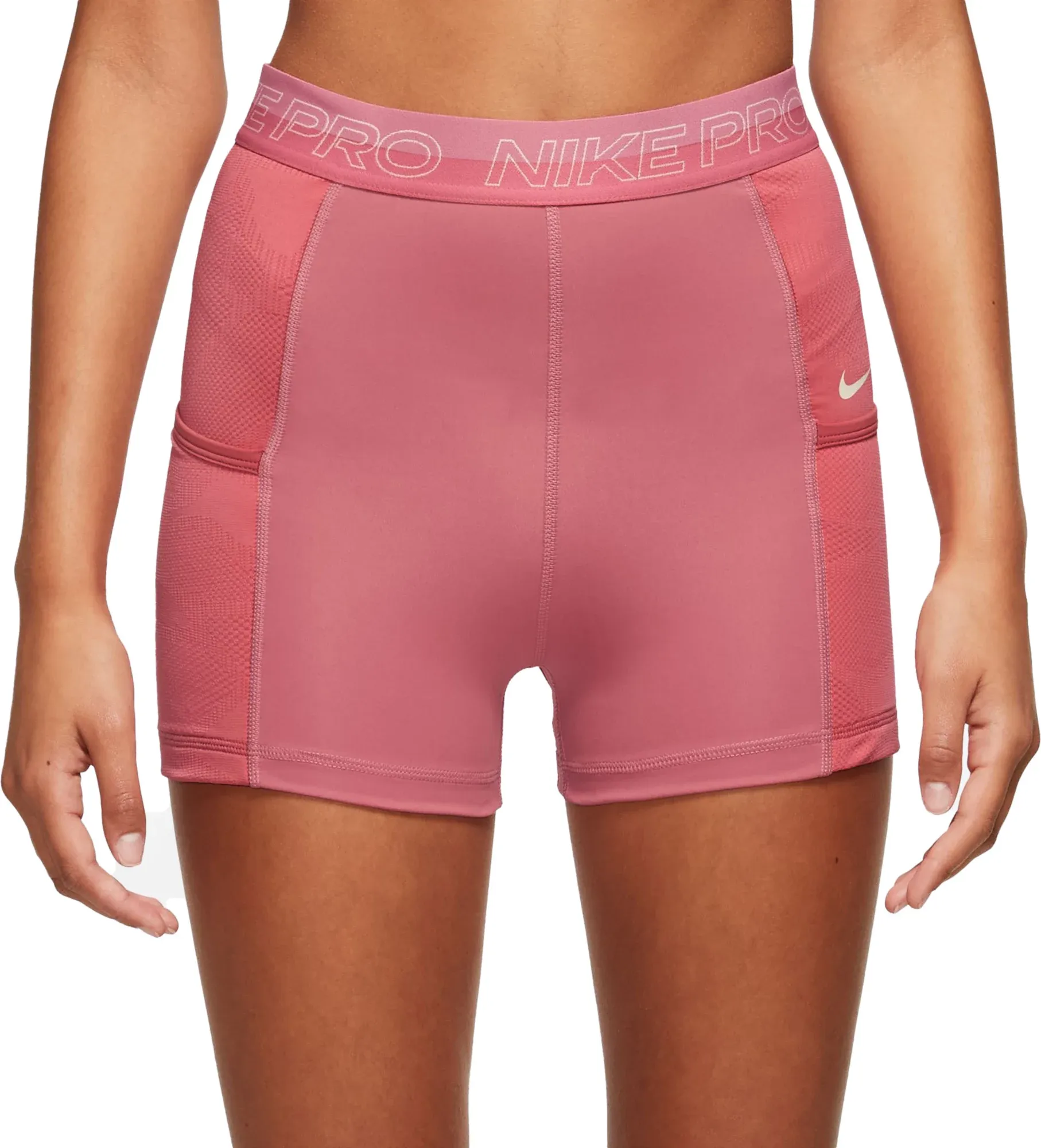 Nike Women's Pro High-Waisted 3" Training Shorts