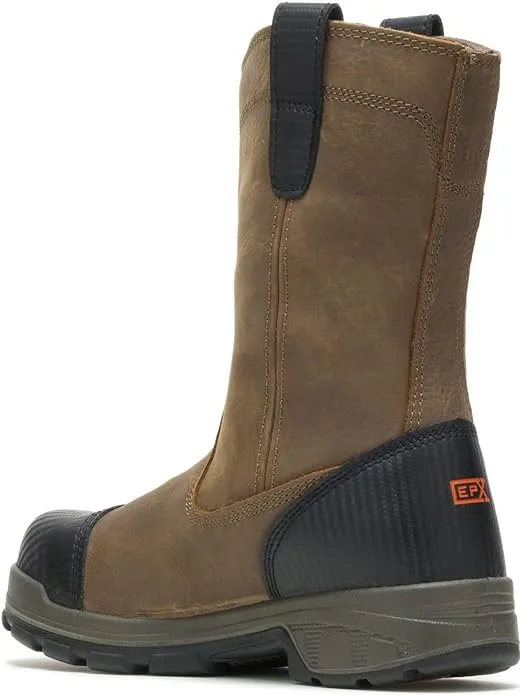 Work Boot, Waterproof, Leather, 10", 7.5M