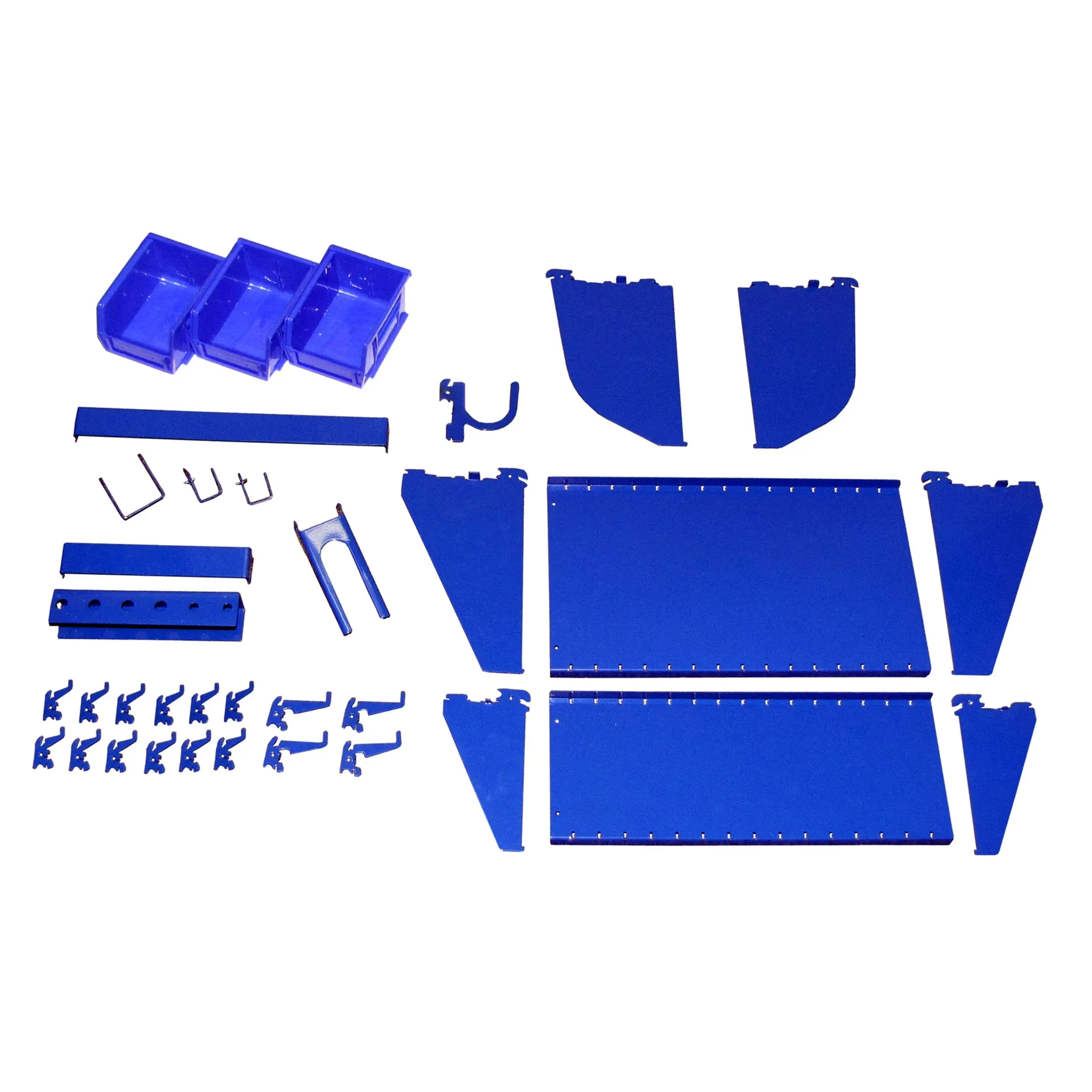 Slotted Tool Board Workstation Accessory Kit Pegboard And Slotted Tool Board “ B