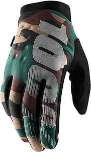 100% Brisker Gloves X-Large Camo/Black