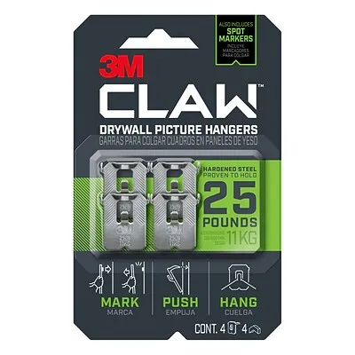 3M™ Hanger,Pic Hangr,Claws,Ss 3PH25M4ES