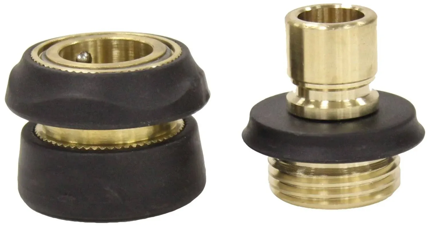 Gilmour Connector Quick Set Brass