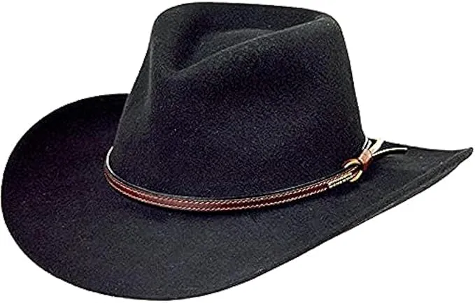 STETSON CRUSHABLE BOZEMAN WESTERN WOOL HAT USA