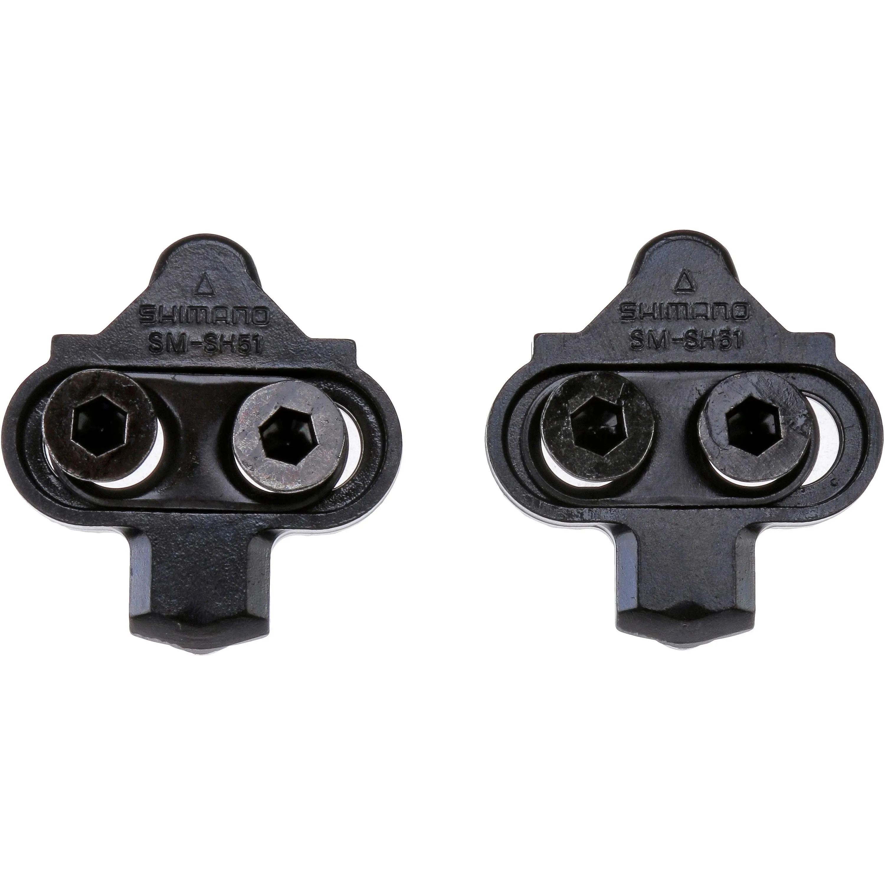 Shimano SM-SH51 SPD Cleat Set (Pair) Single Release w/ Cleat Nut