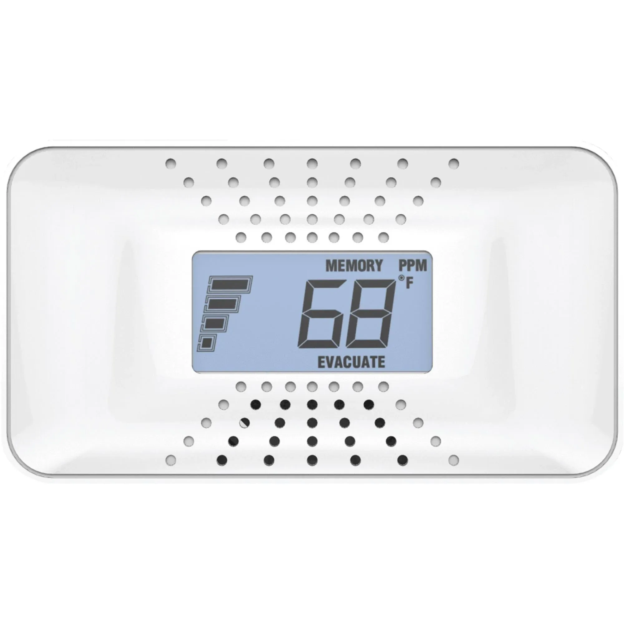 First Alert Carbon Monoxide Alarm with Temperature Digital Display