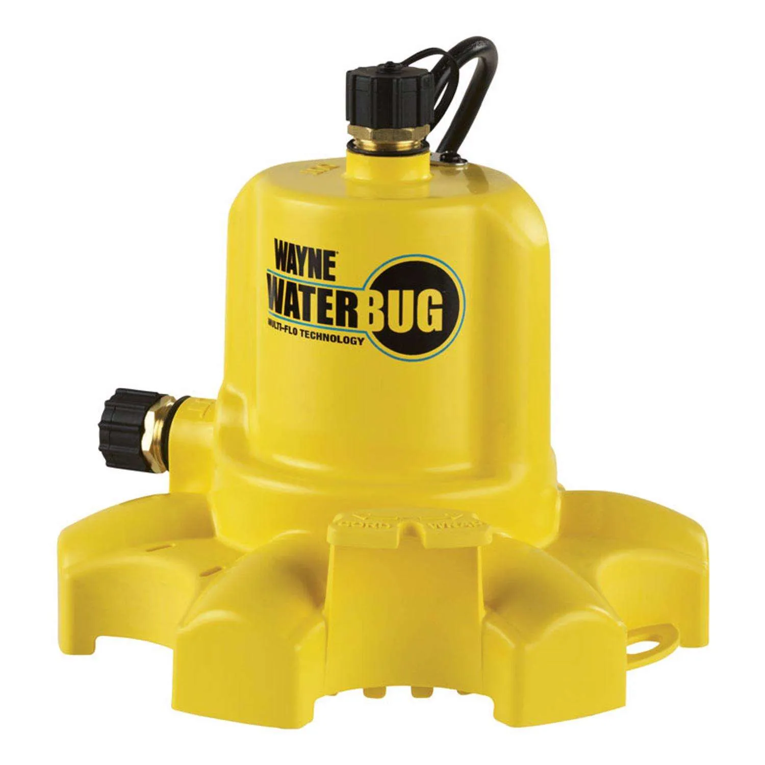 Wayne Wwb Waterbug Submersible Pump with Multi-Flo Technology