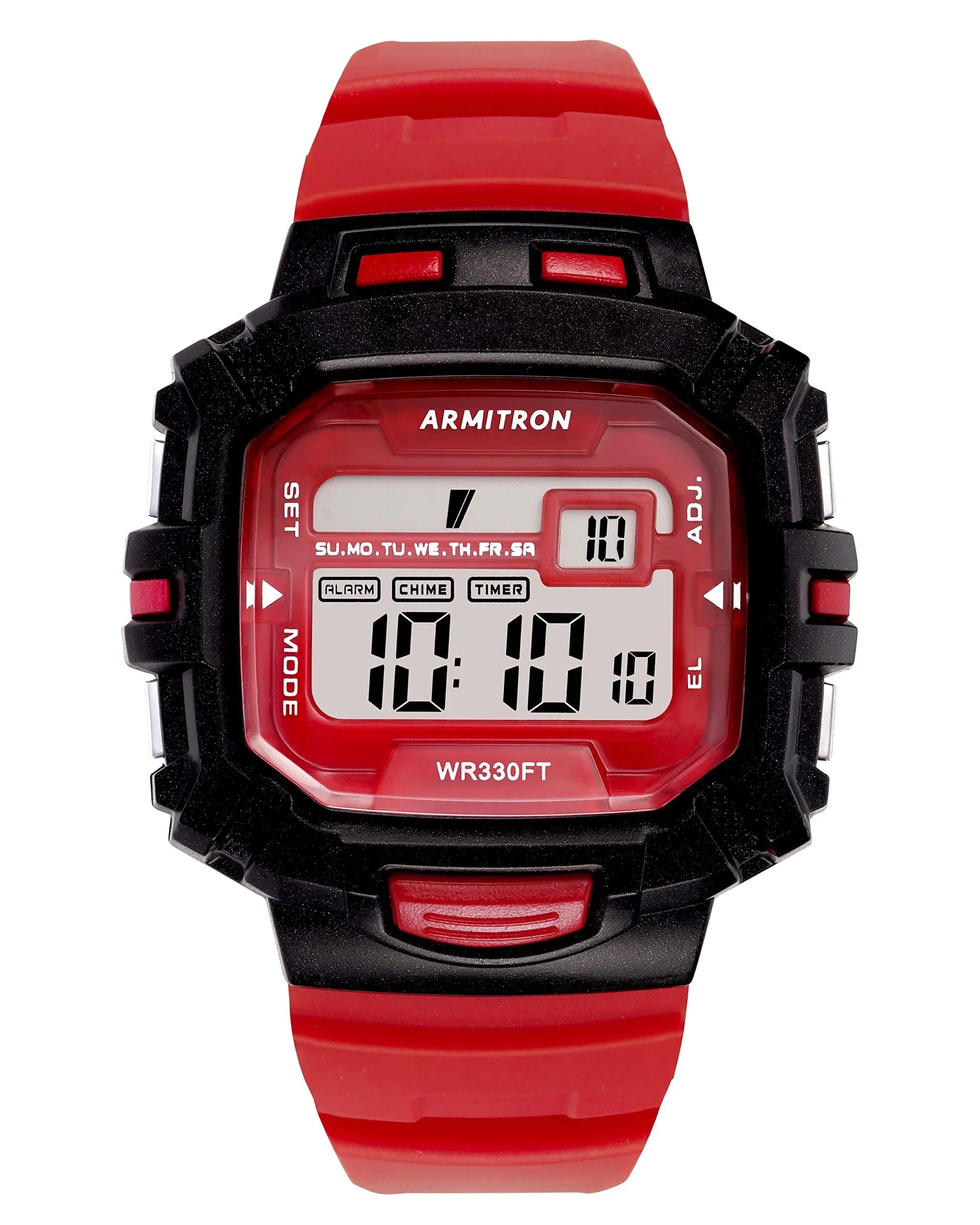 Armitron Sport Men's Digital Chronograph Resin Strap Watch