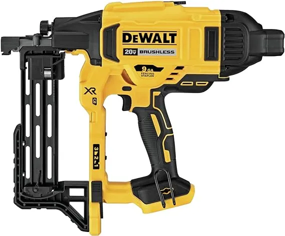 DEWALT DCFS950B 20V MAX* XR 9 GA Cordless Fencing Stapler (Tool Only)DEWALT DCFS950B 20V MAX* XR 9 GA Cordless Fencing St…