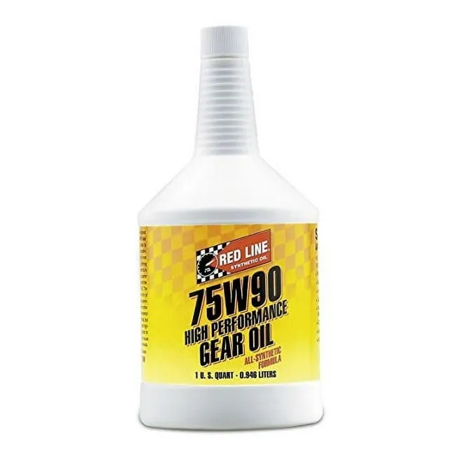 Red Line 58304 (75W90) Limited Slip Synthetic Gear Oil - 1 Quart Bottle