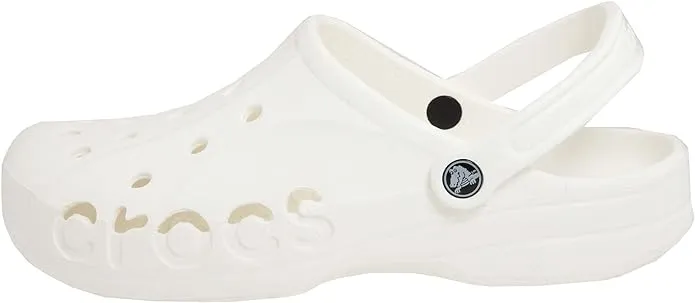 Crocs White Baya Clog, Size W9/M7