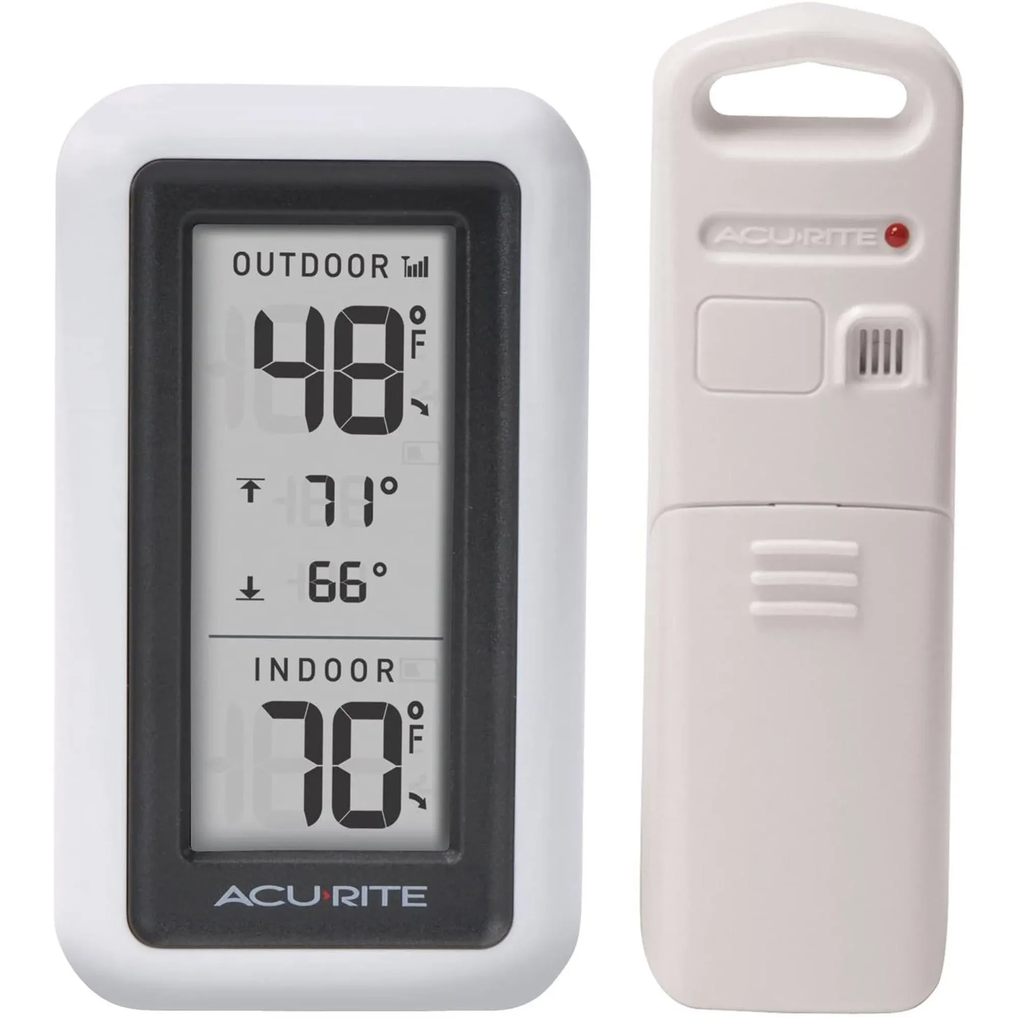 Acurite Digital Thermometer with Indoor, Outdoor Temperature and Daily High and 