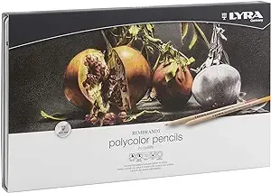 Coloured pencils POLYCOLOR REMBRANDT LYRA 72 colours in Gift box 2001720