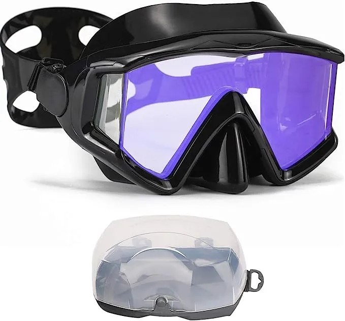 Diving mask Anti-Fog Swimming Snorkel mask Suitable for Adults Scuba Dive Swim Snorkeling Goggles Masks