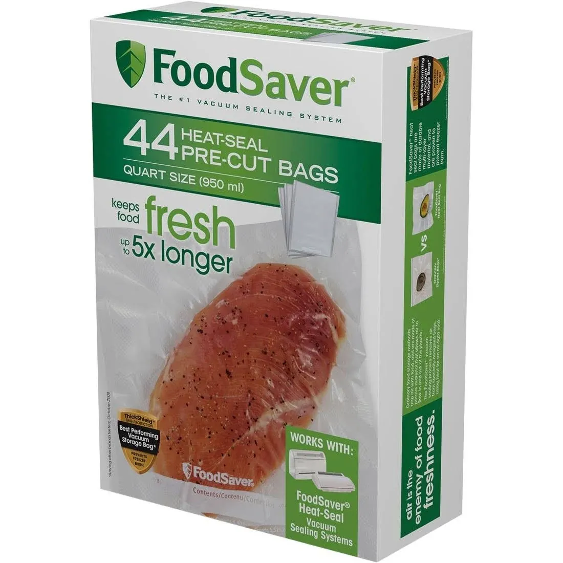 FoodSaver Quart Vacuum Seal Bags