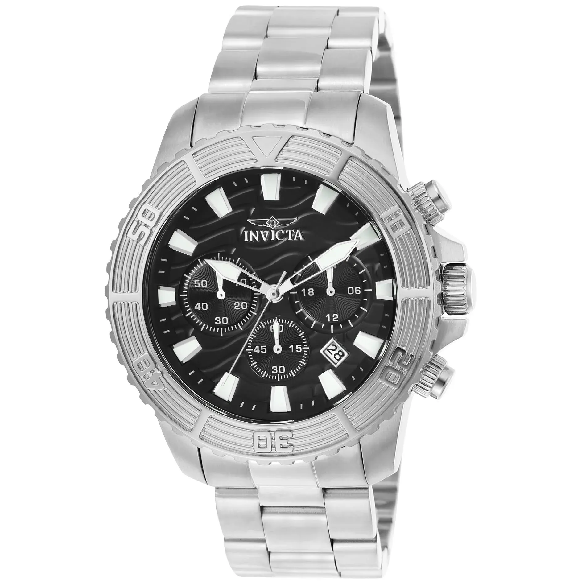 Invicta Men&#039;S Pro Diver Stainless Steel Quartz Watch : 23998)