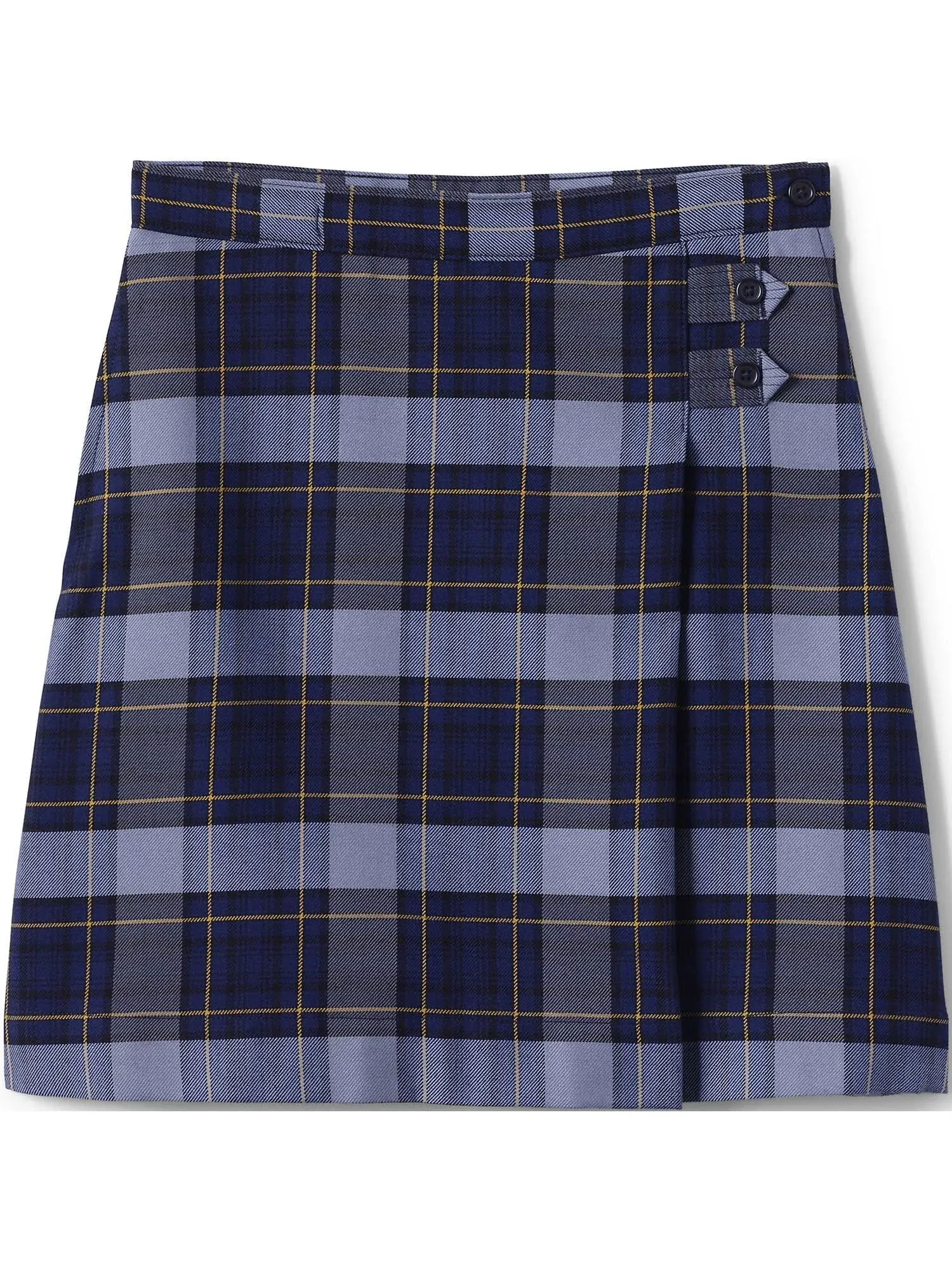 School Uniform Women's Solid A-line Skirt Below the Knee