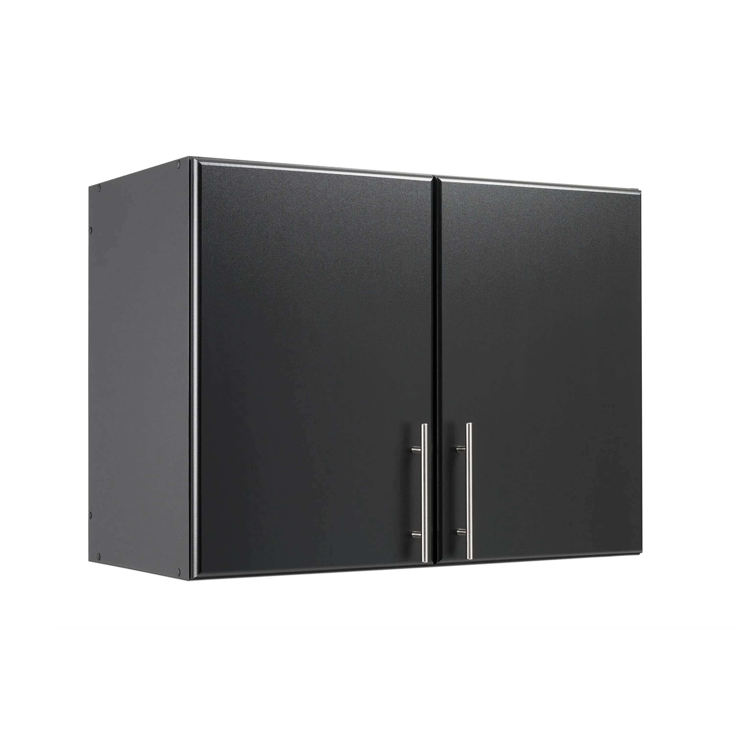 Prepac Black Cabinet: Pantry Storage Cabinet & Garage Cabinet, 16"Dx32"Wx24"H Wall Cabinet with Storage Shelf & Doors