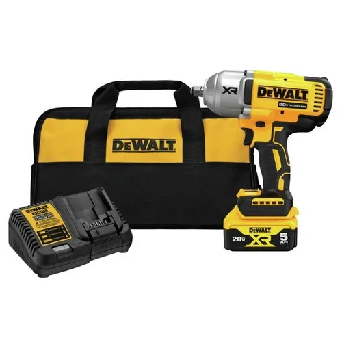 DeWalt DCF900P1 20V MAX* XR 1/2 in. High Torque Impact Wrench with Hog Ring Anvil Kit