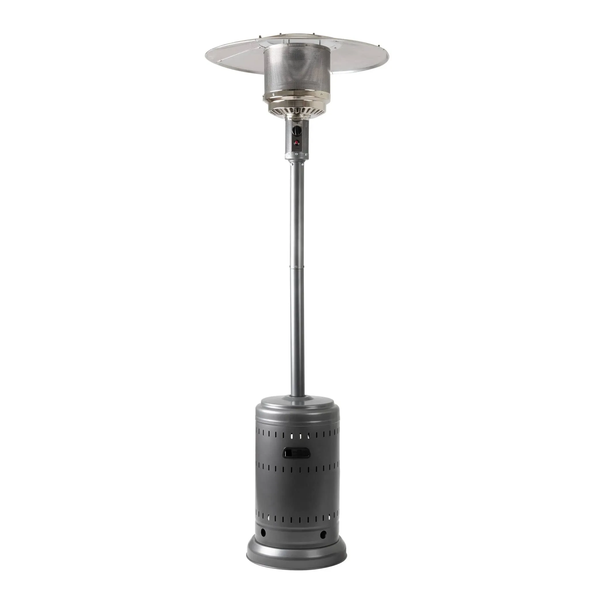 Amazon Basics 46,000 BTU Commercial Outdoor Propane Patio Heater with Wheels