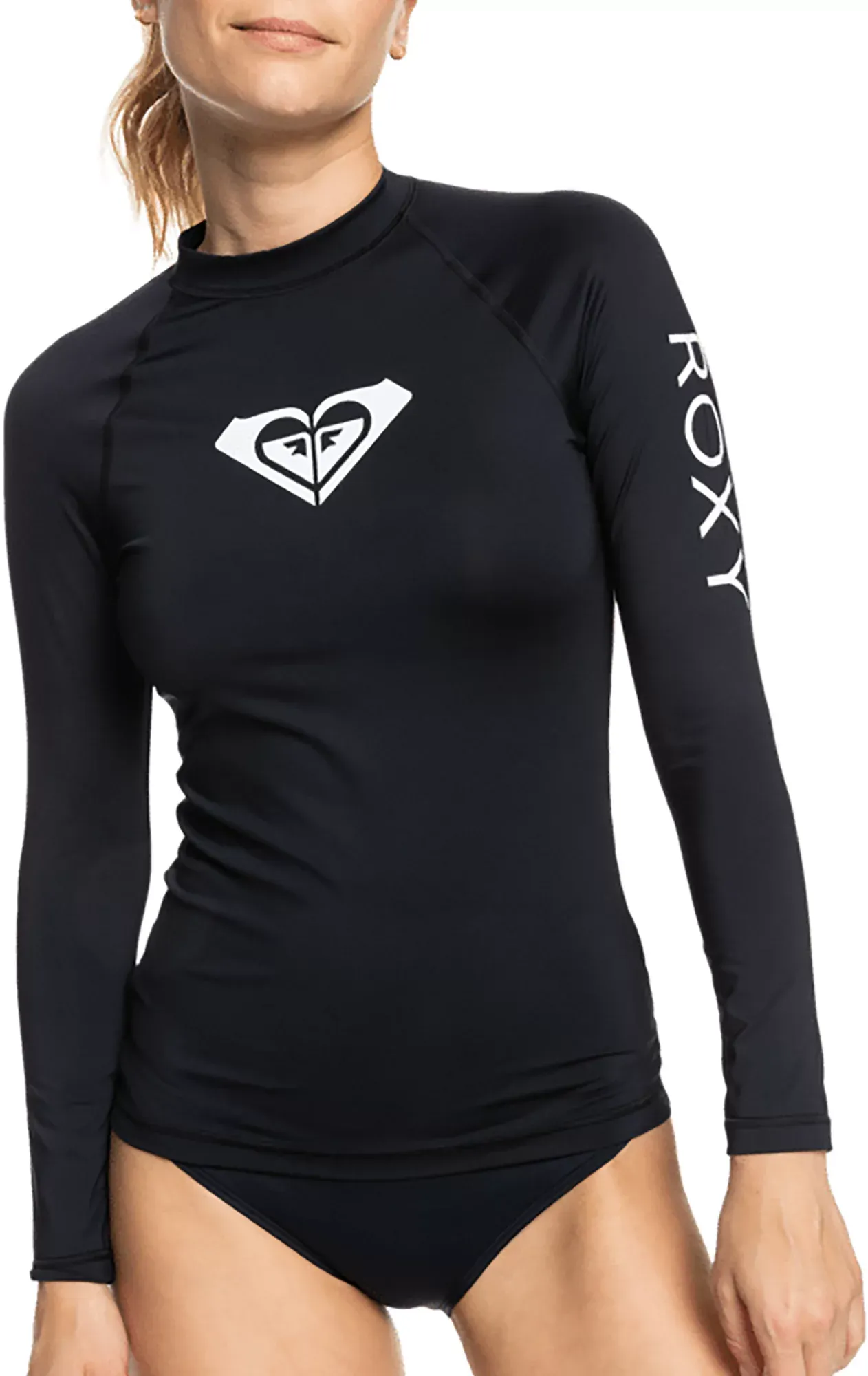 Roxy Women's Whole Hearted Long Sleeve UPF 50 Rashguard