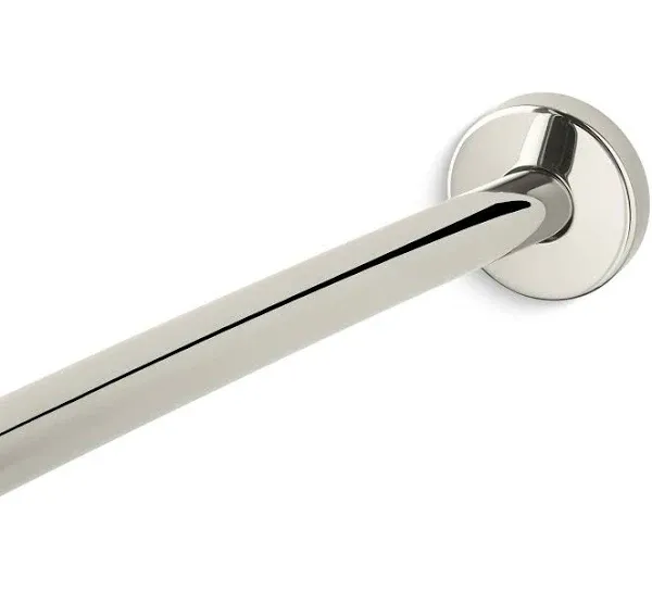 Kohler 9351-S Expanse Curved Shower Rod - Contemporary Design - Polished Stainless