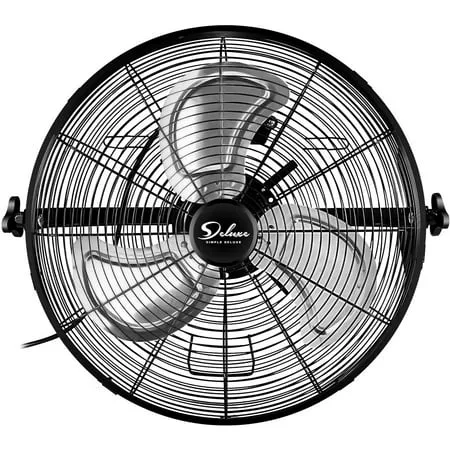 Simple Deluxe 18 Inch Industrial Wall Mount Fan