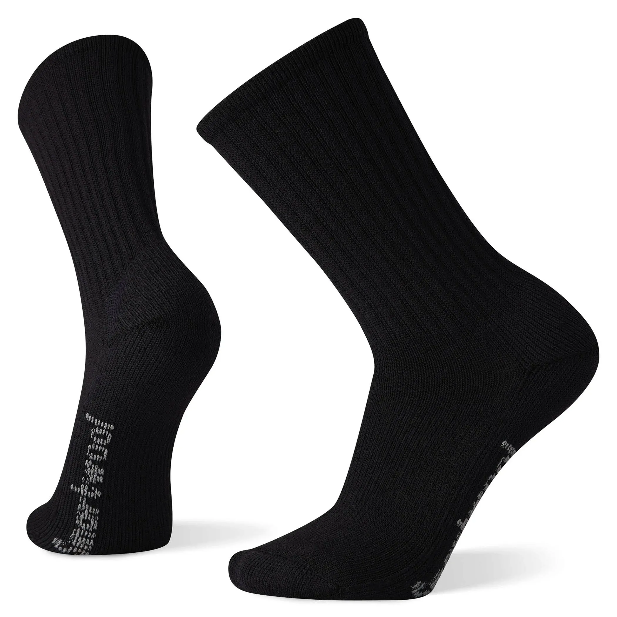 Smartwool Hike Classic Edition Light Cushion Solid Crew Socks (Black)