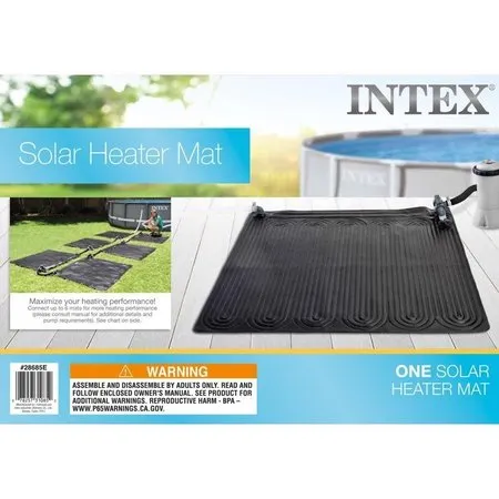 Intex Solar Energy Heater Mat for Above Ground Swimming Pool, 47in x 47in