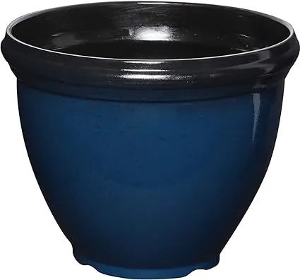 Southern Patio Heritage Planter Monaco Blue