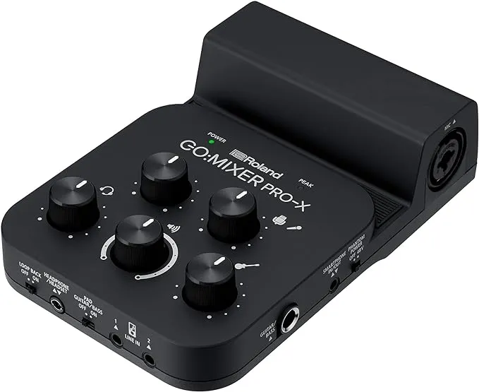 Roland GO-MIXER Pro-X Audio Mixer for Smartphones