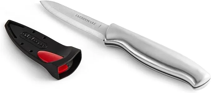 Farberware Edgekeeper Self-Sharpening Paring Knife, 3.5-Inch, Stainless