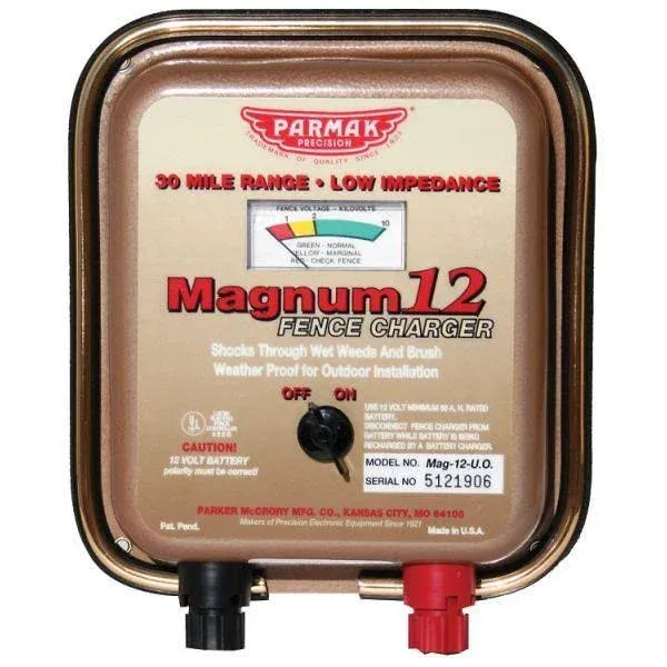 Magnum 12 V Battery-Operated Low Impedance Fence Charger