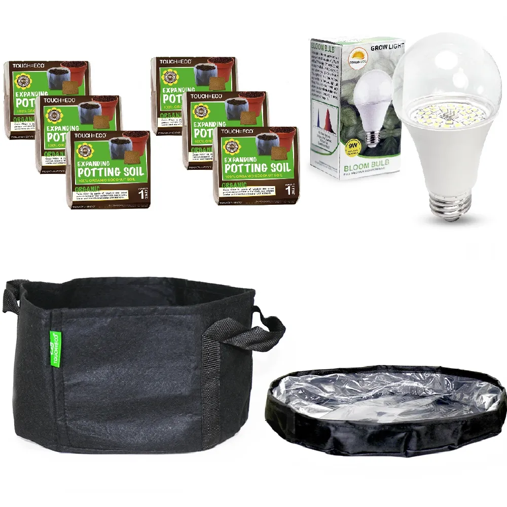 Touch of ECO® Glow & Grow Indoor Gardening Kit