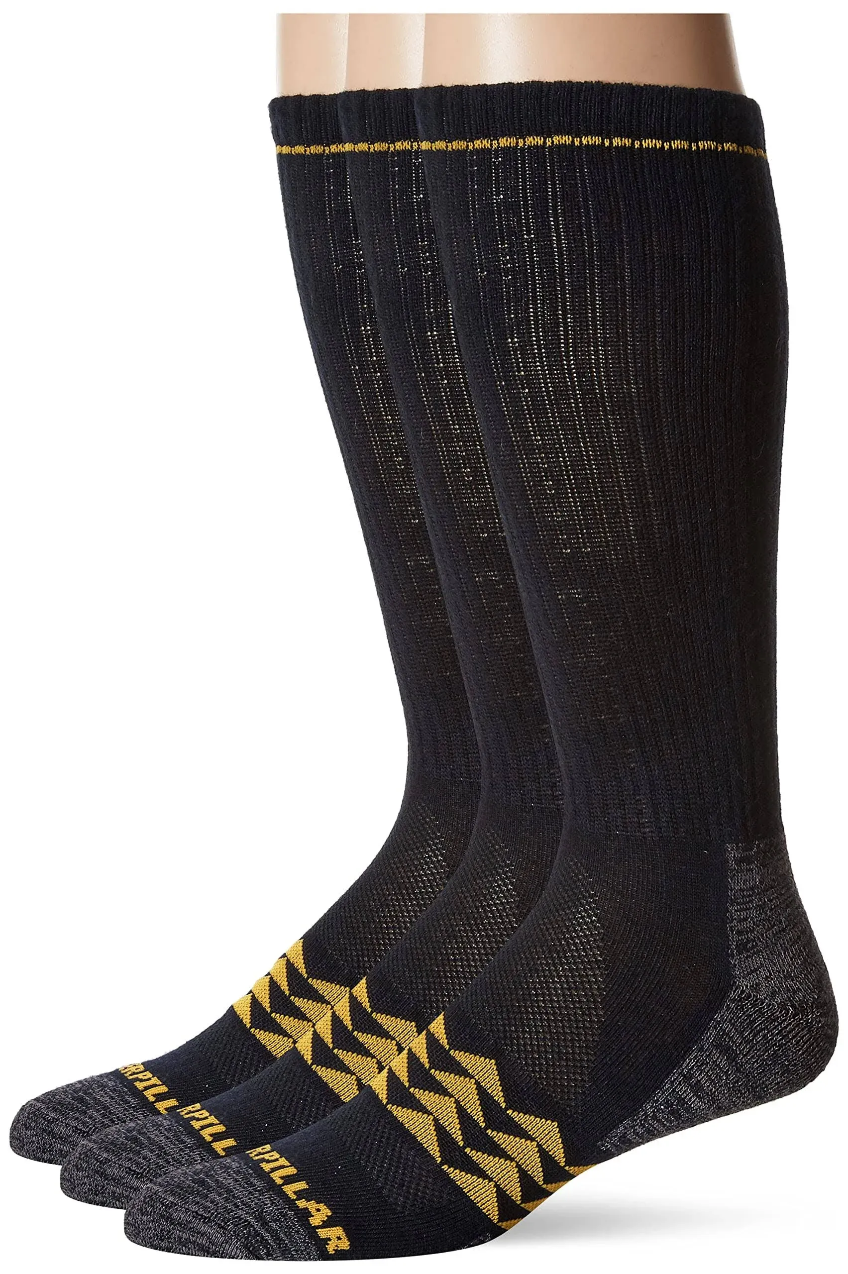 CATERPILLAR 3 PK Max Cush Socks CT302362TD