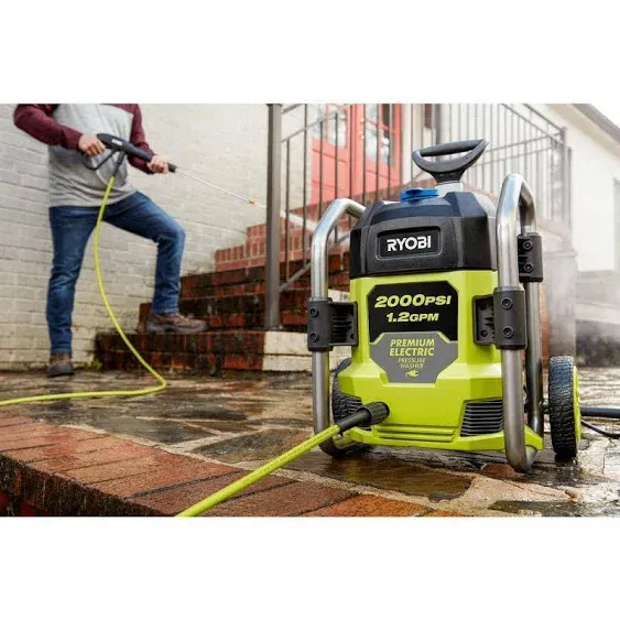 Ryobi 2000 psi 1.2 GPM Cold Water Electric Pressure Washer