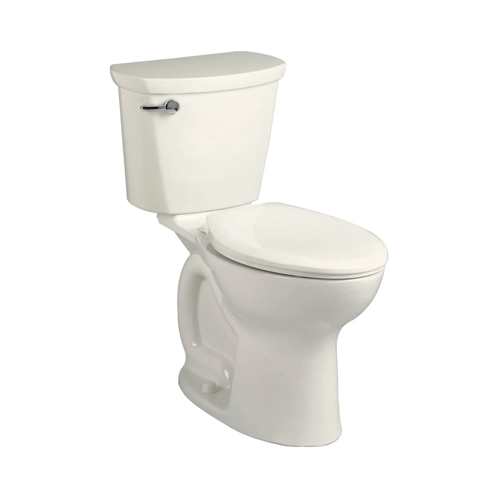 AMERICAN STANDARD 215AA004.222, Cadet PRO Two-Piece 1.6 gpf/6.0 Lpf Chair Height Elongated Toilet Less Seat in Linen