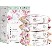 The Honest Company Clean Conscious Wipes | 99% Water, Compostable, Plant-Based, Baby Wipes | Hypoallergenic, EWG Verified | Rose Blossom, 288 CountThe Honest Company Clean Conscious Wipes | 99% Water, Compostable, Plant-Based, Baby Wipes | Hypoallergenic