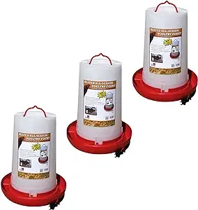 Farm Innovators 3 gal. Heated Poultry Waterer Fountain