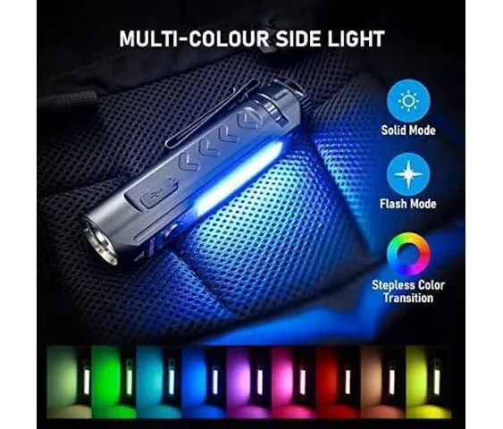 Sofirn IF23 Flashlights High Lumens, Rechargeable Flash Light 4000Lm with Side ...