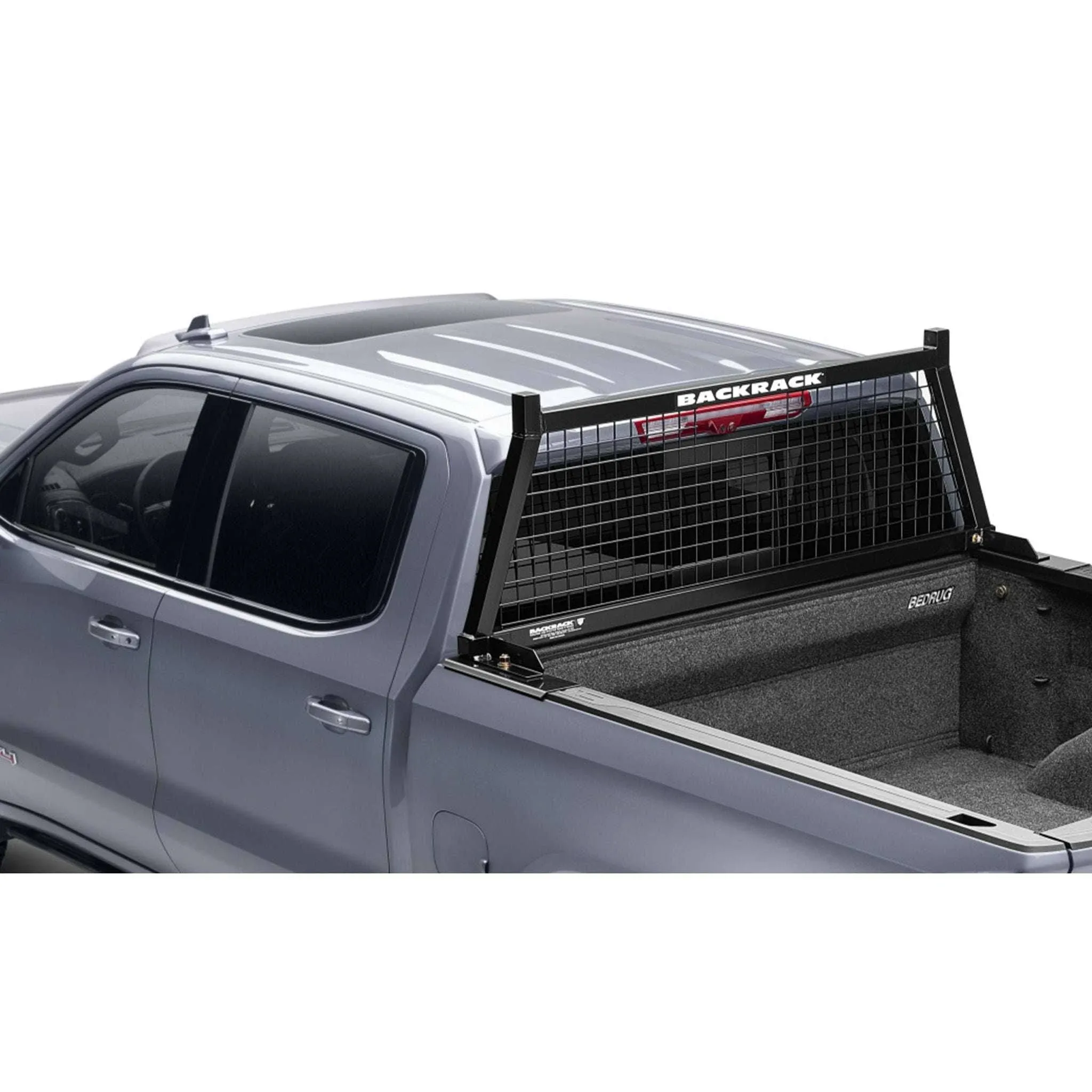 RealTruck Backrack Safety Rack Frame Only | Black, No Drill | 10900 | Fits 2004-2024 Ford F-150; 2008-2019 & 2022-2024 Toyota Tundra; 2019-2024 Chevrolet/GMC Silverado/Sierra 1500 & Others