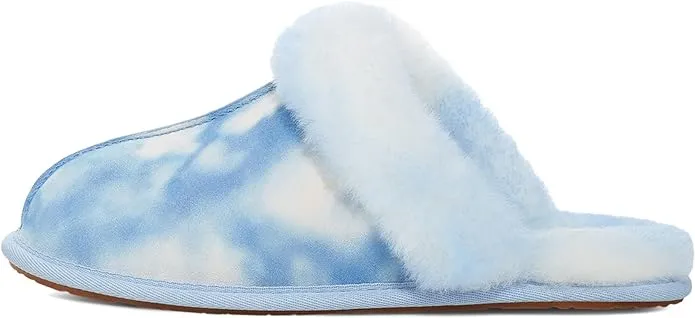 Ugg Women's Scuffette II Watercolors, Cloudy Sky, 8M