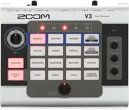 Zoom V3 Multi-effects Vocal Processor