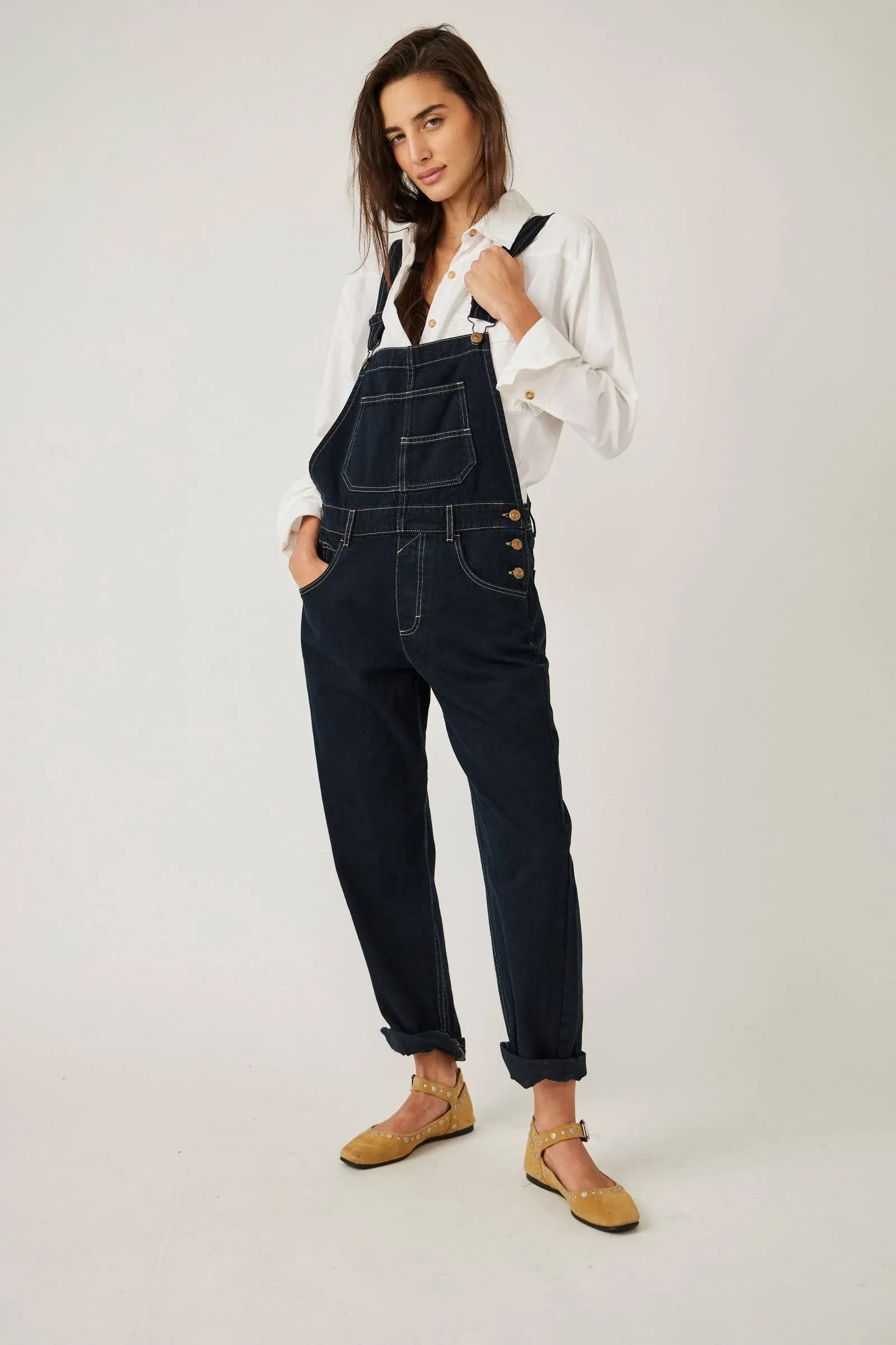 Free People Ziggy Denim Overalls