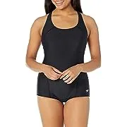 Speedo Women's Conservative Ultraback Swimsuit, Size 8, Black