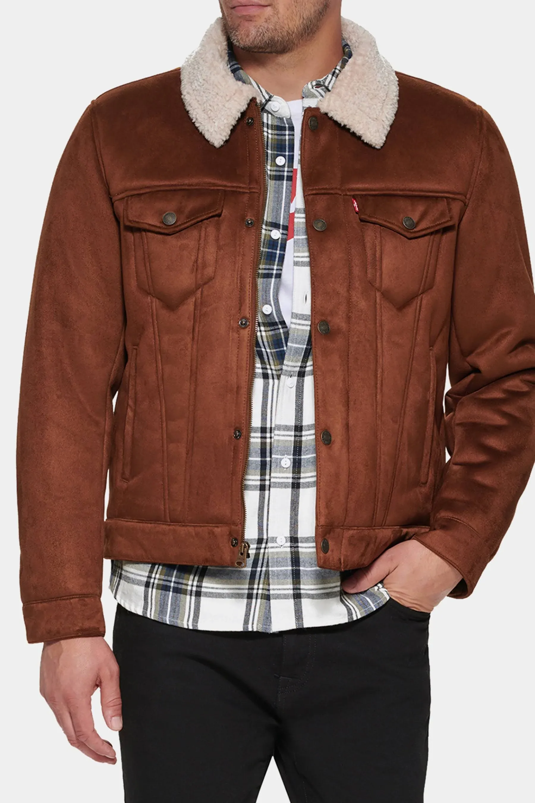 Levi's Men's Faux-Shearling Trucker Jacket